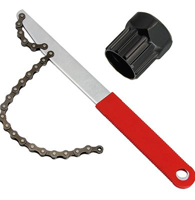 extractor y bloqueador de cassette de una bicicleta