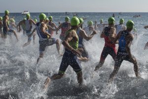 salida de triatlon